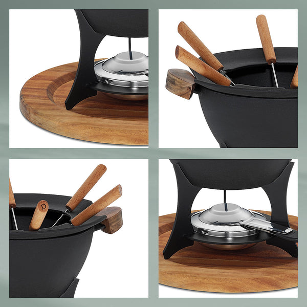 Land Fondueset voor 6 personen 1 liter