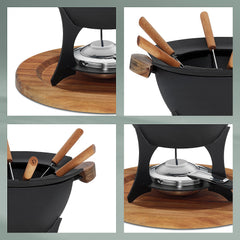 Land Fondueset voor 6 personen 1 liter