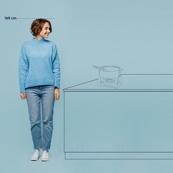 Romeinse kaasfondue set