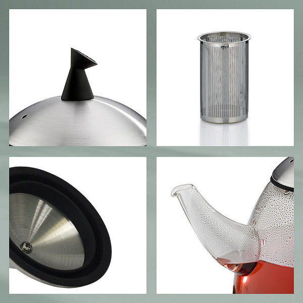 Aurora Theepot met Filter 1,8 liter