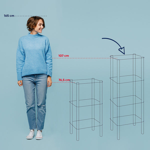 Lars Bathroom Cabinet 4-Tier