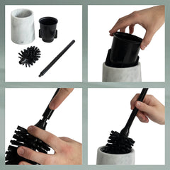 Varda Toilet Brush with Holder