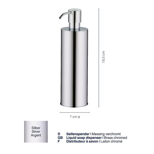 Brass soap dispenser 400 ml