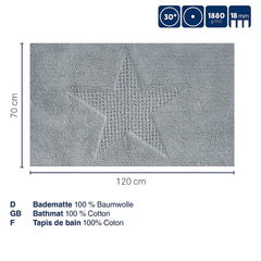 Lindano Bath Mat 120 x 70 cm