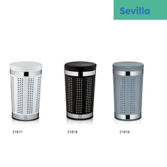 Sevilla Laundry Basket with Seat Lid 60.5 cm