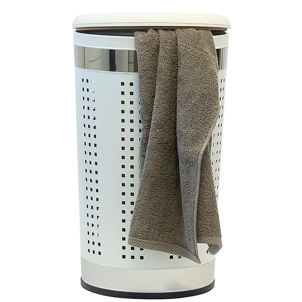 Sevilla Laundry Basket with Seat Lid 60.5 cm