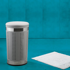 Sevilla Laundry Basket with Seat Lid 60.5 cm