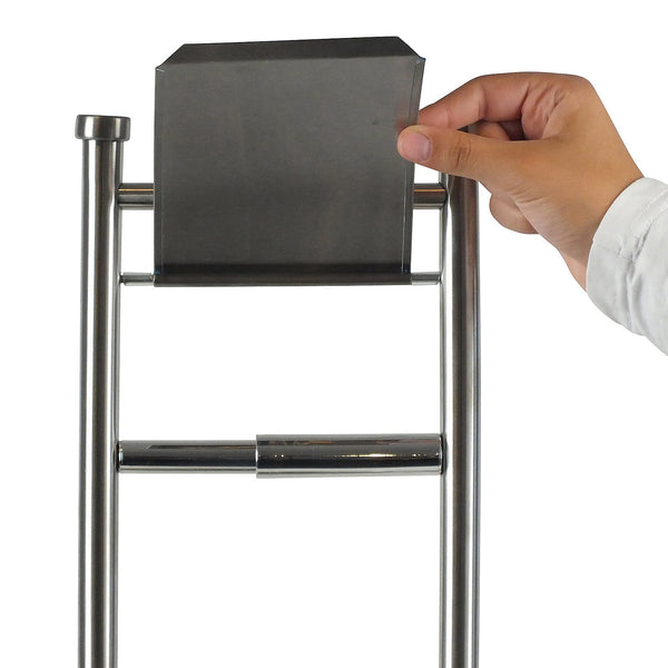 Swing Toilet Brush and Toilet Roll Holder