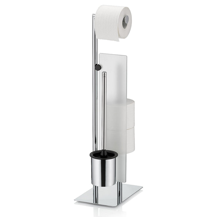 Style Toilet Brush and Toilet Roll Holder