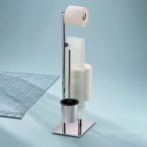 Style Toilet Brush and Toilet Roll Holder