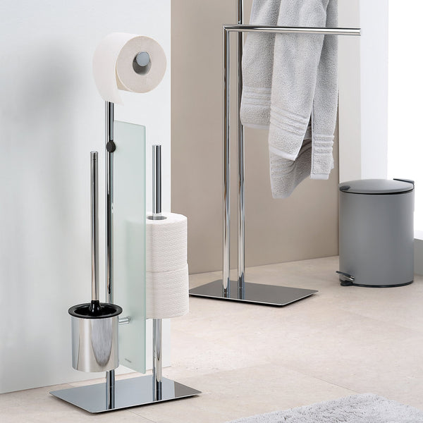 Style Toilet Brush and Toilet Roll Holder