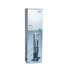 Stijl Toiletborstel en Toiletrolhouder 18x26 cm