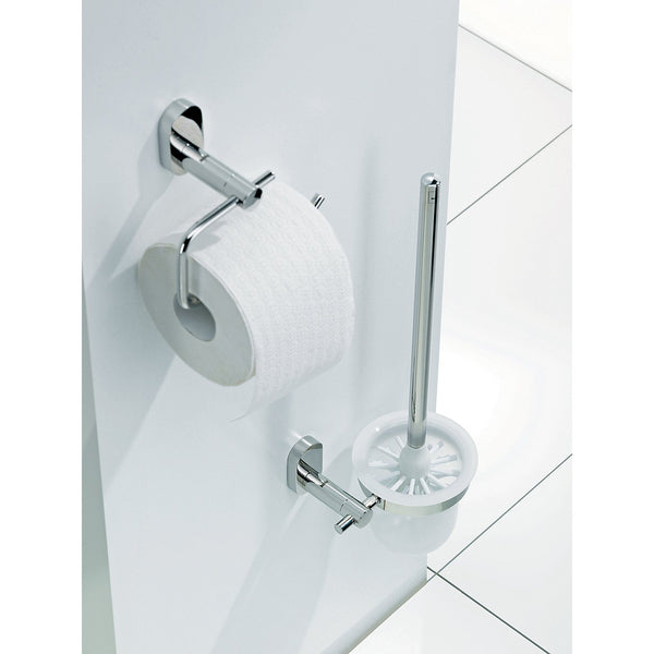 Lucido Toilet Brush Holder with Wall Mount