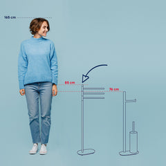 "Lucido Towel Holder"