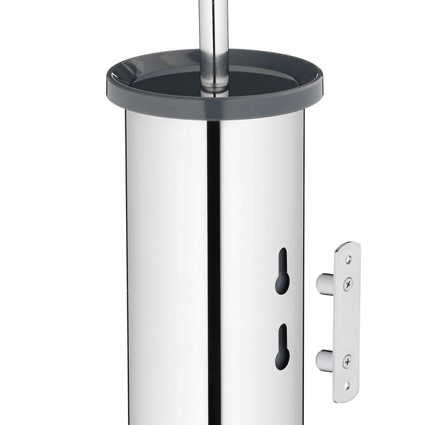 Alor Tall Toilet Brush with Holder and Wall Mount
