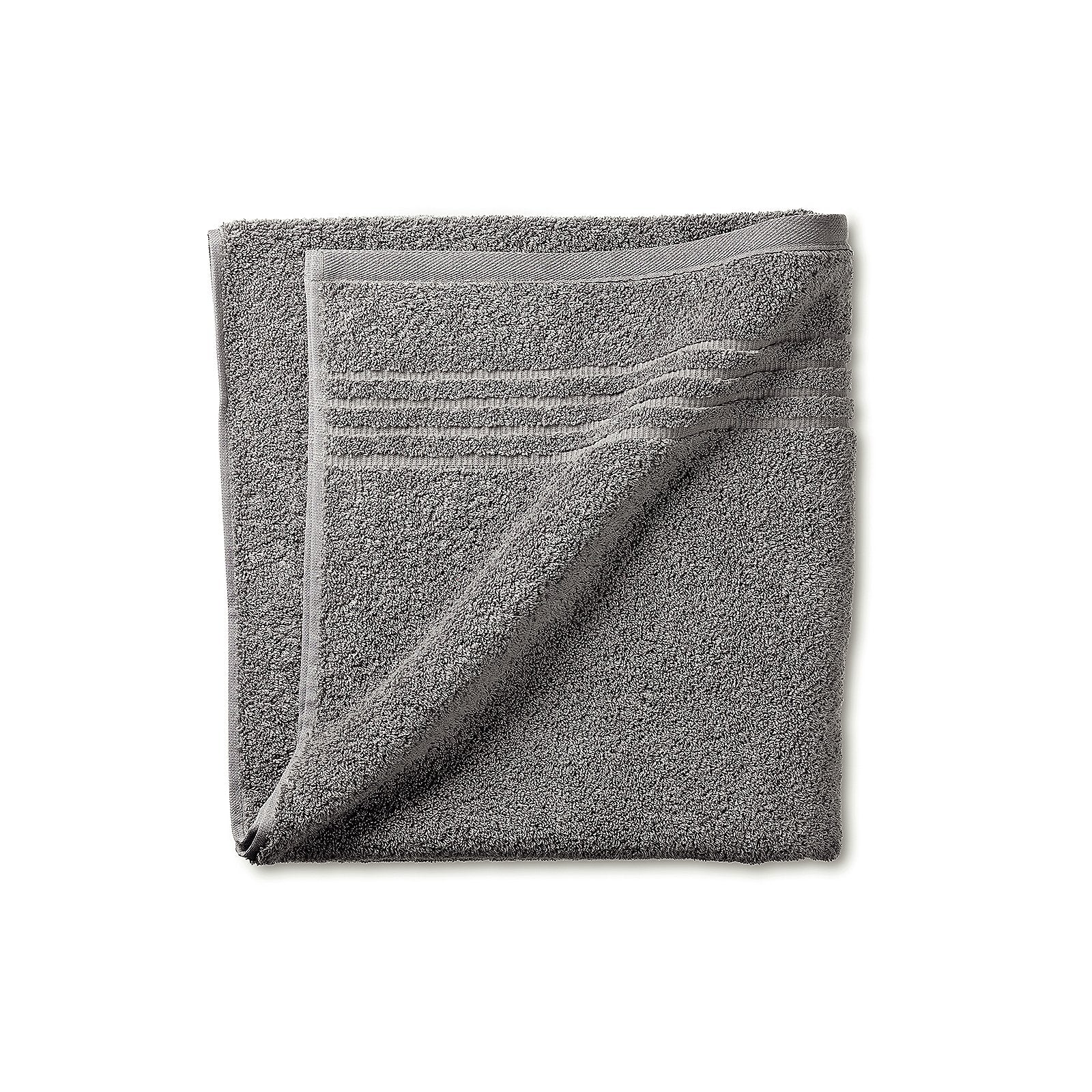 Leonora Frost Grey Bath Towel 90x200 cm