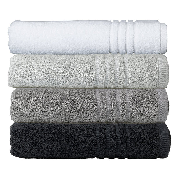 Leonora Frost Grey Bath Towel 90x200 cm