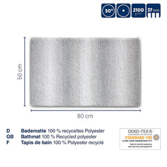 Tapis de bain Ombre 80x50 cm