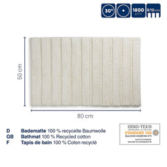 Tapis de bain Megan 80x50 cm