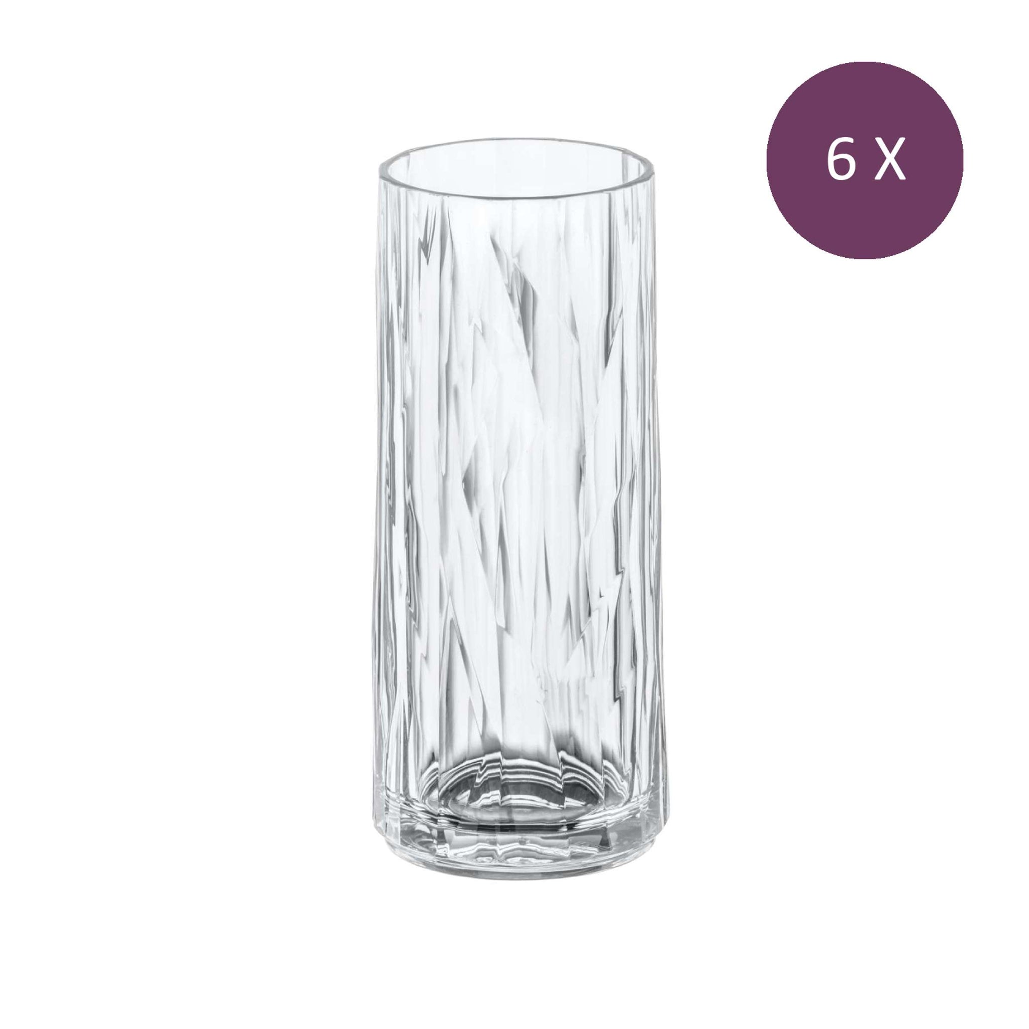 Superglas Club No. 03 Longdrink Glass 250 ml Set of 6 Pieces