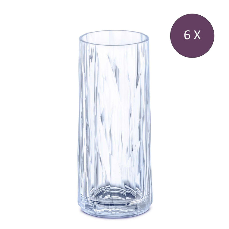 Superglas Club No. 03 Beer Glass 250 ml Set of 6 Pieces