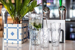 Superglass Club Pitcher Set of 4 Pieces