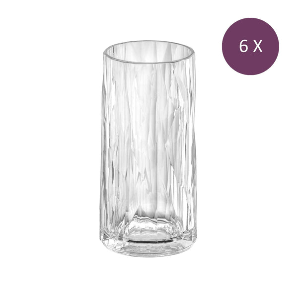 Verre Long Drink Superglas Club No. 8 300 ml Lot de 6 Pièces