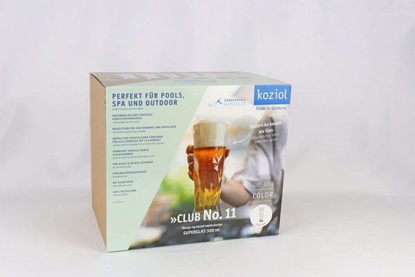 Superglas Club Nr. 11 Bierglas 500 ml 1x6 stuks
