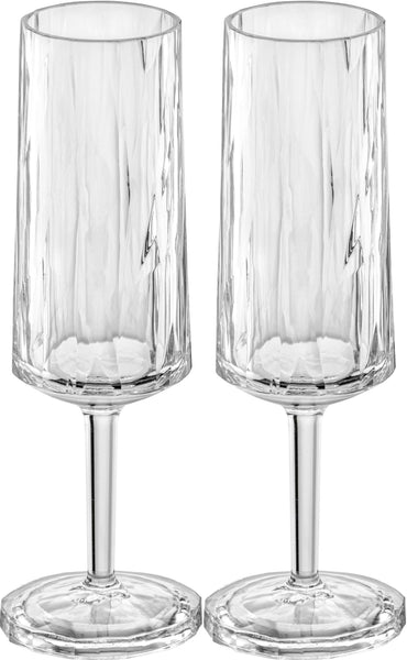 Superglas Club n° 14 Flûte à champagne 100 ml, lot de 70 pièces