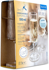 Superglas Club n° 14 Flûte à champagne 100 ml, lot de 70 pièces