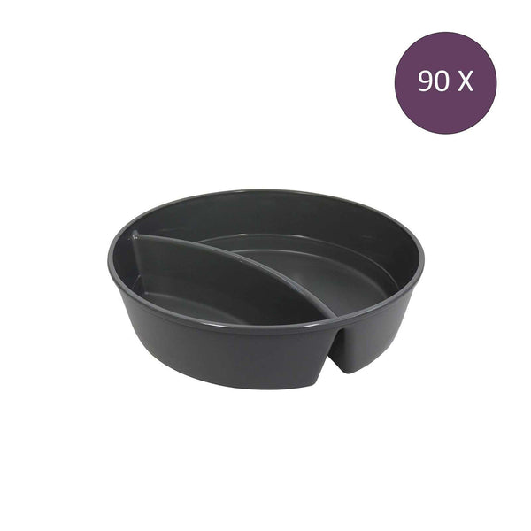 "Move Bowl Round with Compartment 1.1 liter BULK Set of 90 Pieces"
