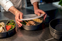 "Move Bowl Round with Compartment 1.1 liter BULK Set of 90 Pieces"