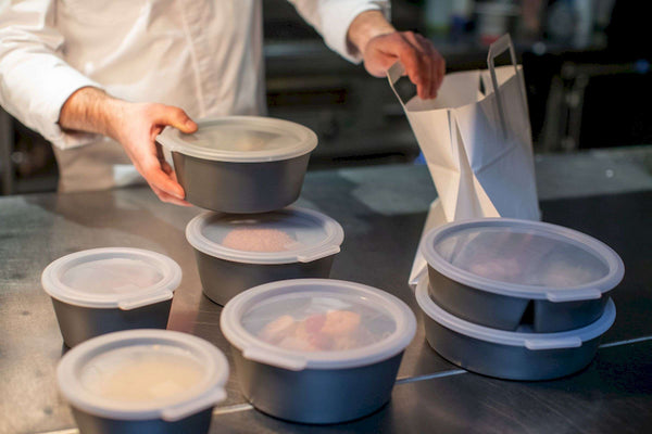 "Move Bowl Round with Compartment 1.1 liter BULK Set of 90 Pieces"