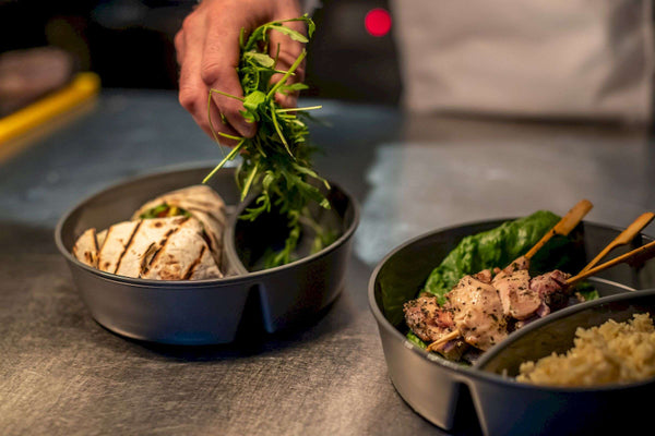 "Move Bowl Round with Compartment 1.1 liter BULK Set of 90 Pieces"