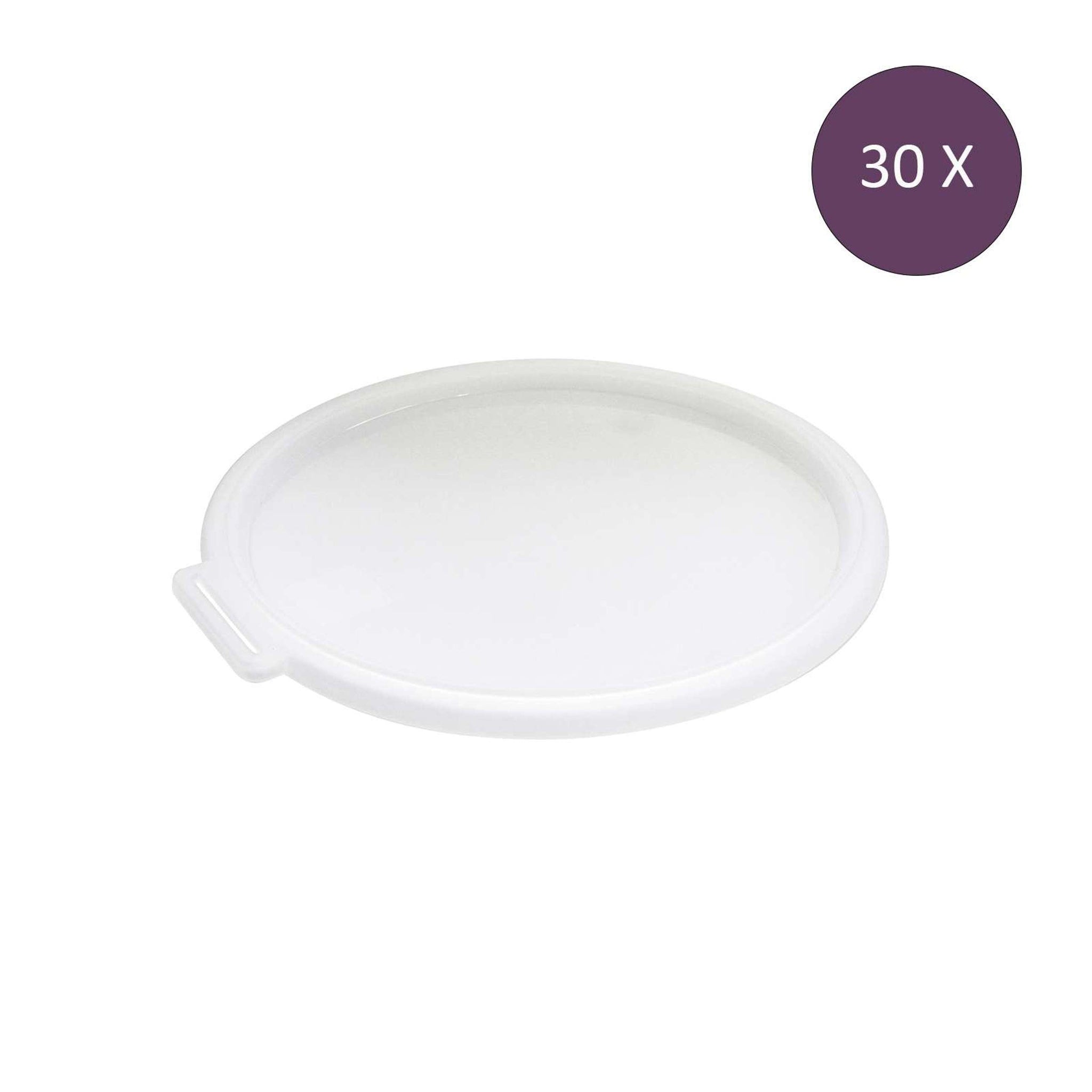 "Move Lid for Round Bowl 1.1 liter BULK Set of 30 Pieces"