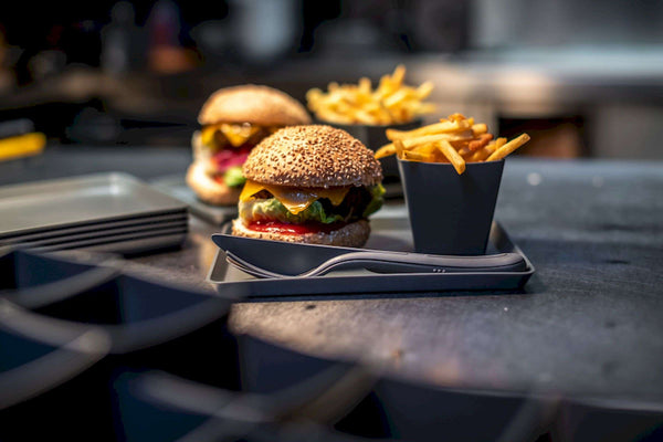 "Move Serving Tray 23x19 cm BULK Set of 60 Pieces"