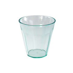 Gobelets Nora 150 ml transparents verts, lot de 12