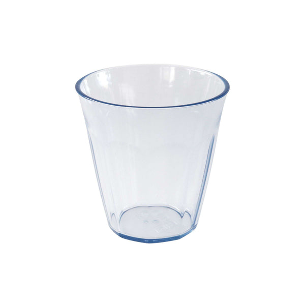 Nora cup 150 ml transparent blue set of 12 pieces