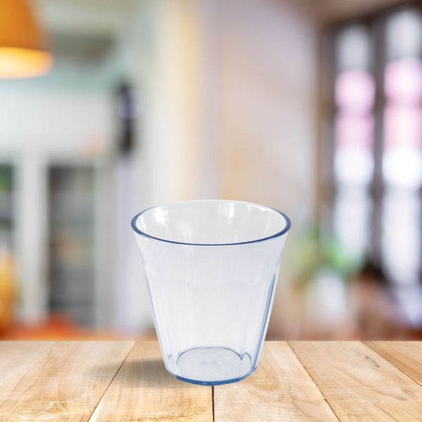 Nora cup 150 ml transparent blue set of 12 pieces