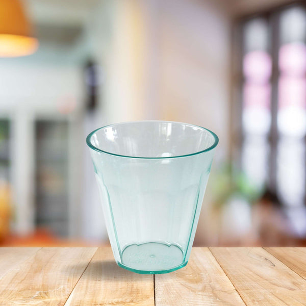 Nora Beker 300 ml Transparent Green Set of 12 pieces