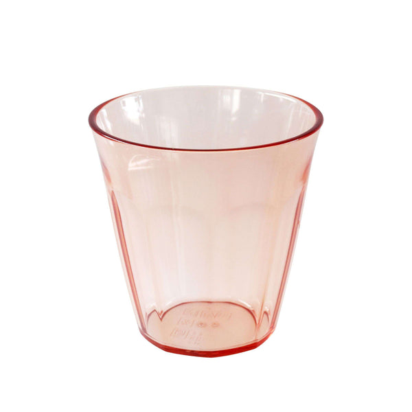 Nora cup 150 ml transparent pink set of 12