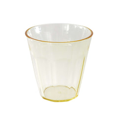 Nora cup 150 ml transparent yellow set of 12 pieces
