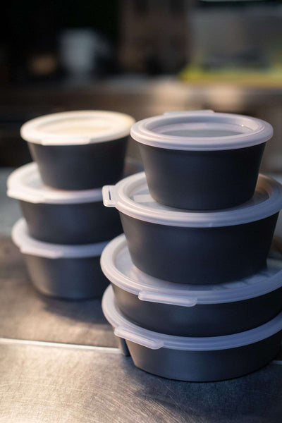 "Move Bowl Round 1.3 liters Set of 12 Pieces"