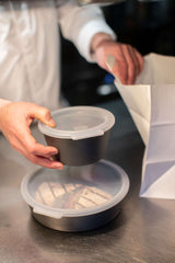 "Move Bowl Round with Compartment 1.1 liter Set of 12 Pieces"