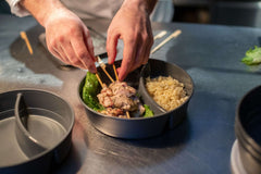 "Move Bowl Round with Compartment 1.1 liter Set of 12 Pieces"