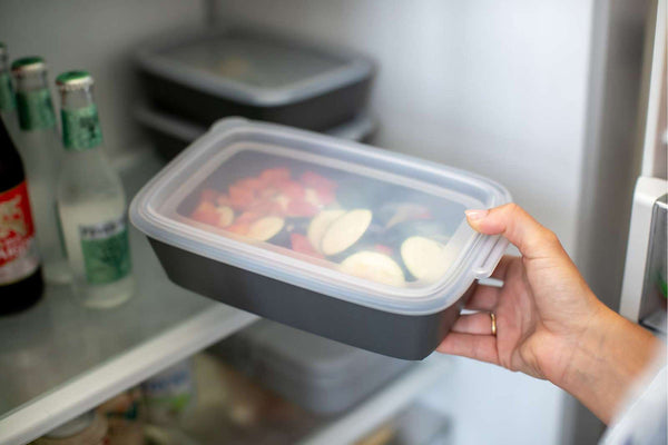 "Move Lid for Tray Rectangle 1.4 liter Set of 12 Pieces"