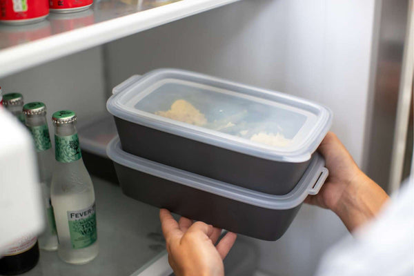 "Move Lid for Tray Rectangle 1.4 liter Set of 12 Pieces"