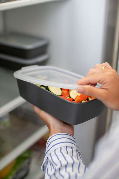 "Move Bowl Rectangle 1.4 liters Set of 12 Pieces"