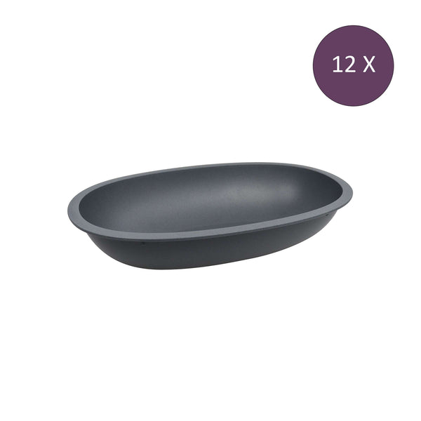 "Move Serving Tray Oval 800 ml Set of 12 Pieces"