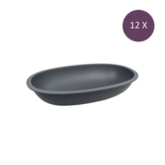 "Move Serving Tray Oval 800 ml Set of 12 Pieces"